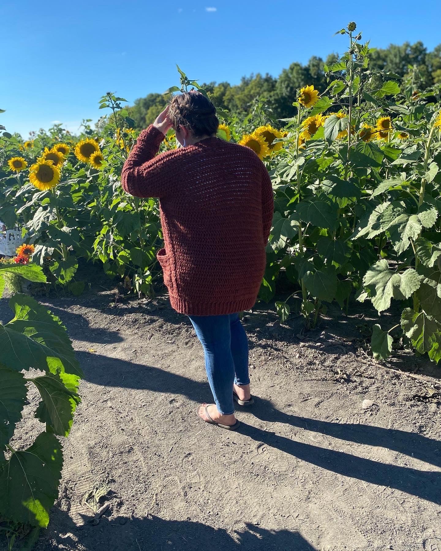 Ginger Spiced Cardigan - PDF Crochet Pattern