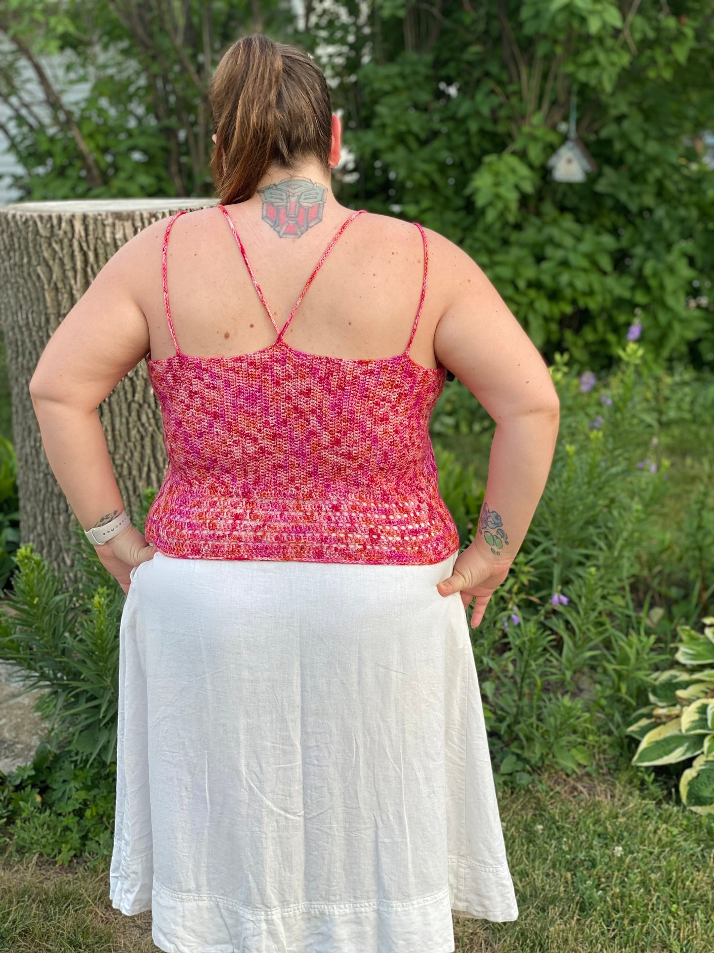 Block Party Tank - PDF crochet pattern