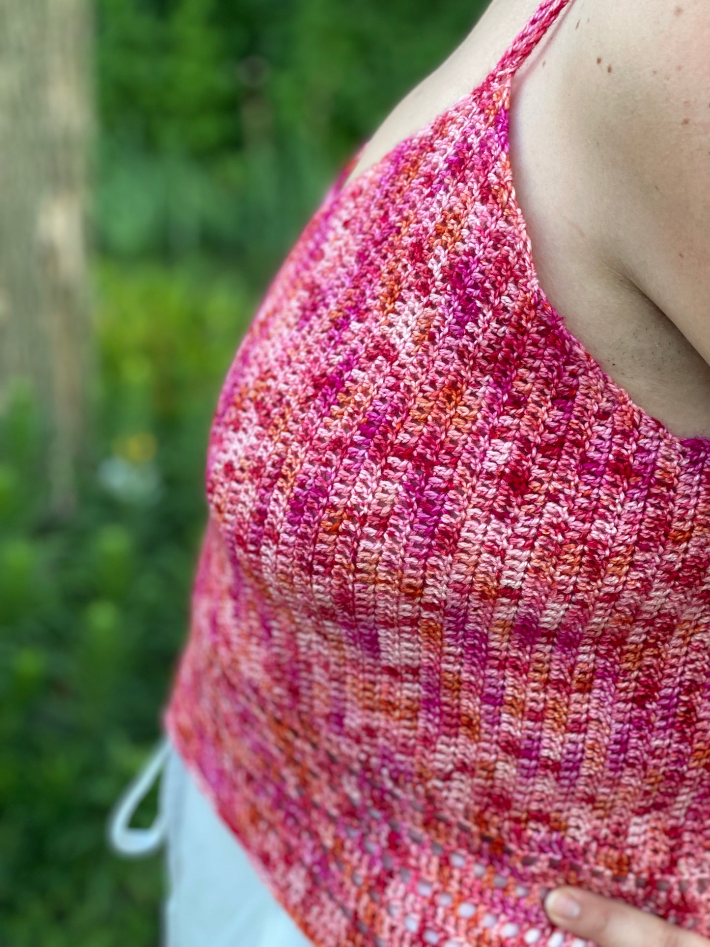 Block Party Tank - PDF crochet pattern