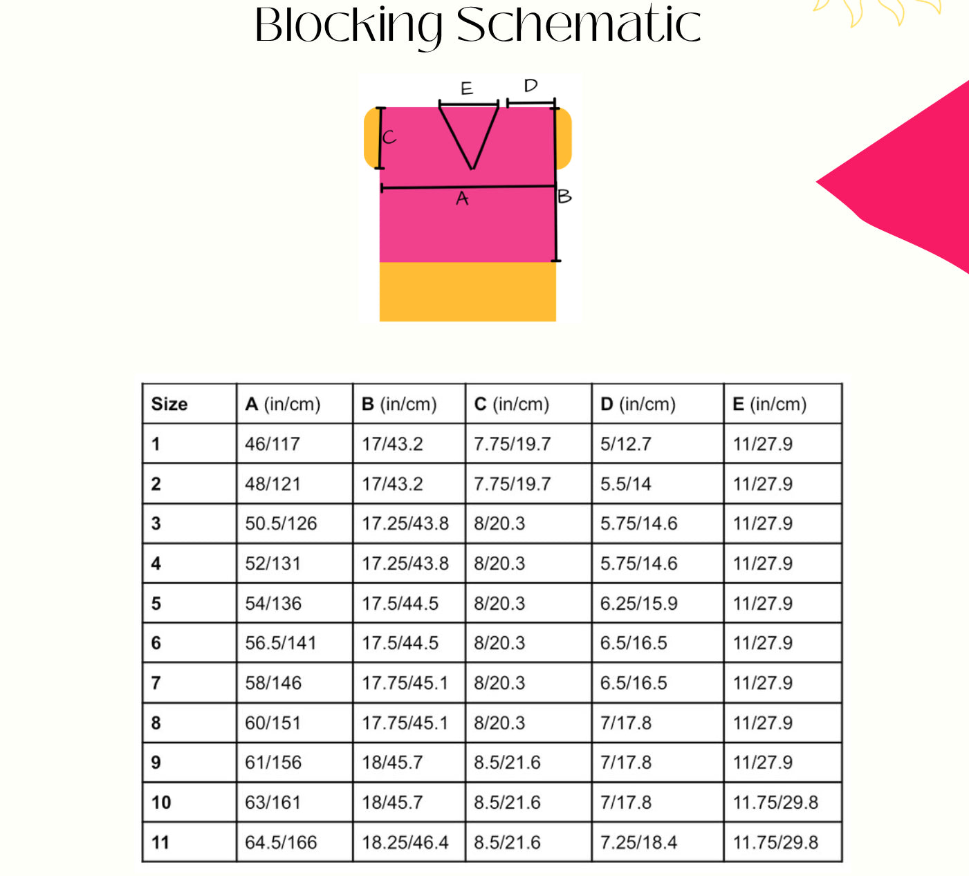 Block Party Tee - PDF crochet pattern