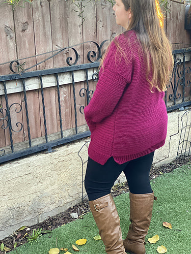 Reina Cardigan - PDF Crochet Pattern