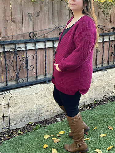 Reina Cardigan - PDF Crochet Pattern