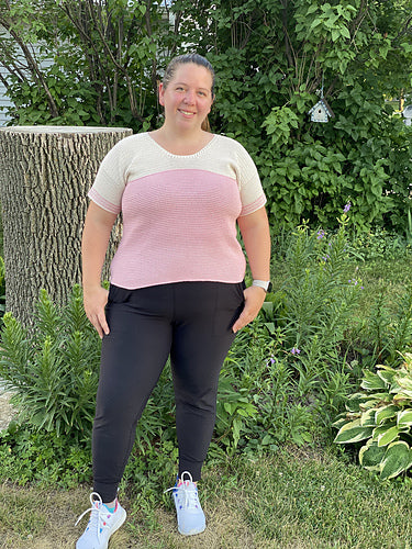 Jersey Tee - PDF crochet pattern