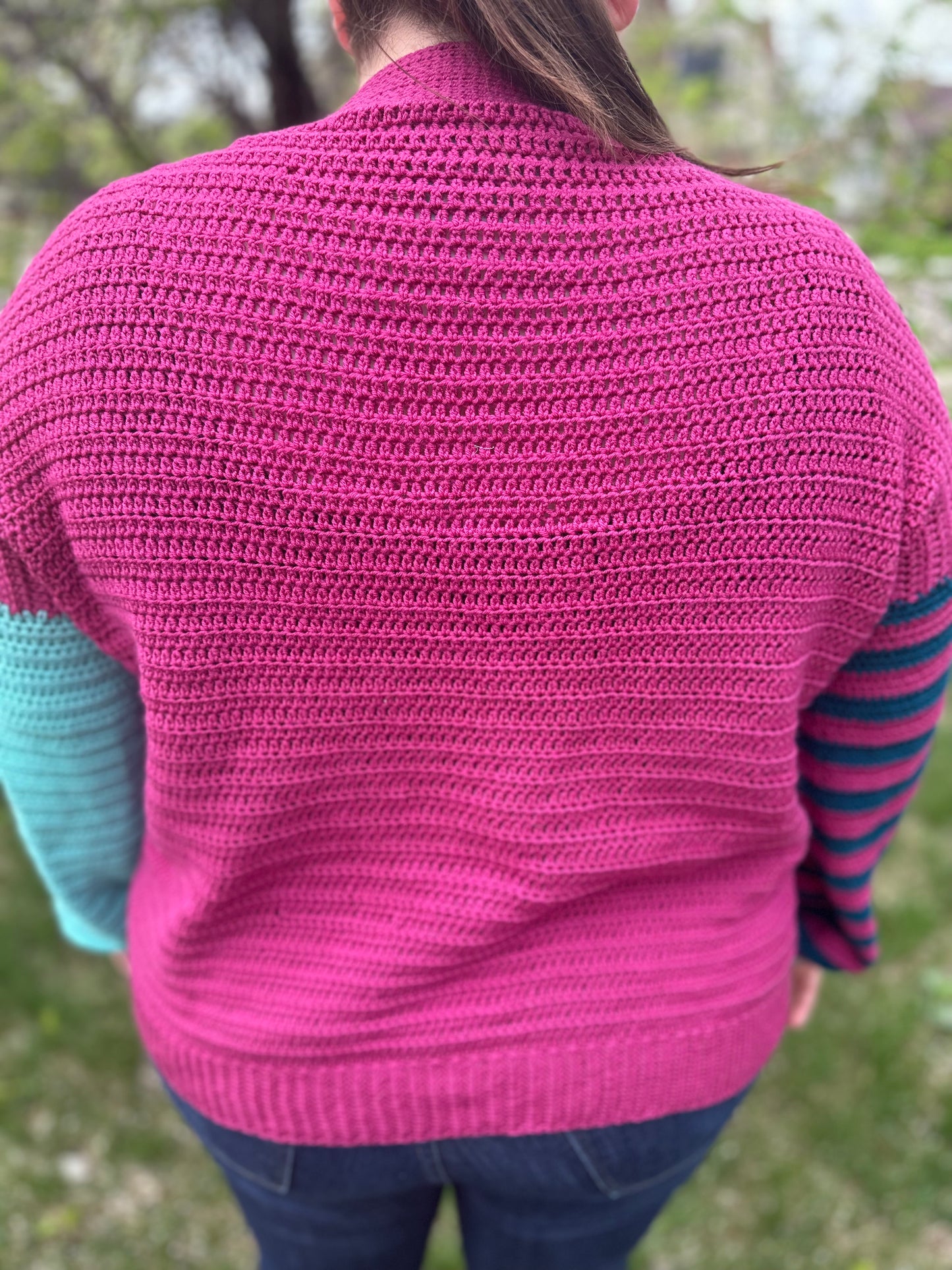 Spring Break Cardigan - PDF crochet pattern