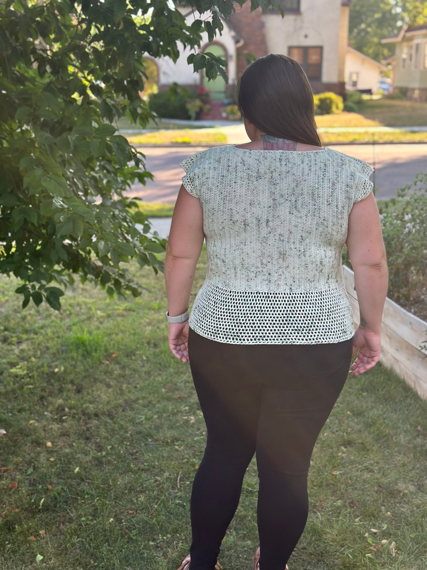 Block Party Tee - PDF crochet pattern