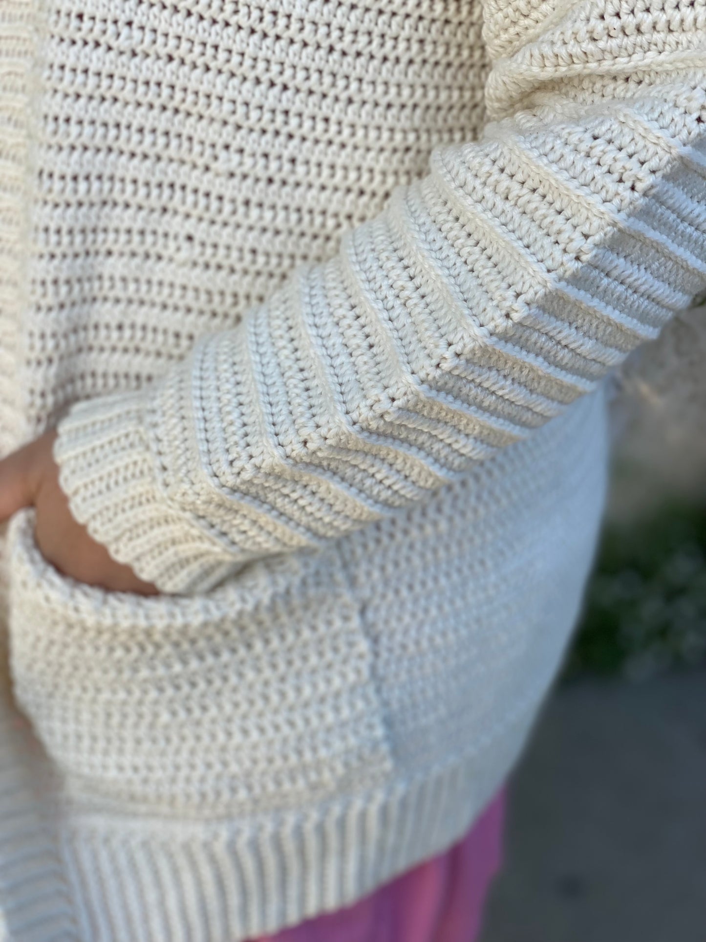 Apple Spiced Cardigan - PDF crochet pattern