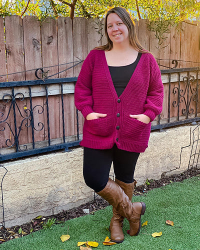 Reina Cardigan - PDF Crochet Pattern