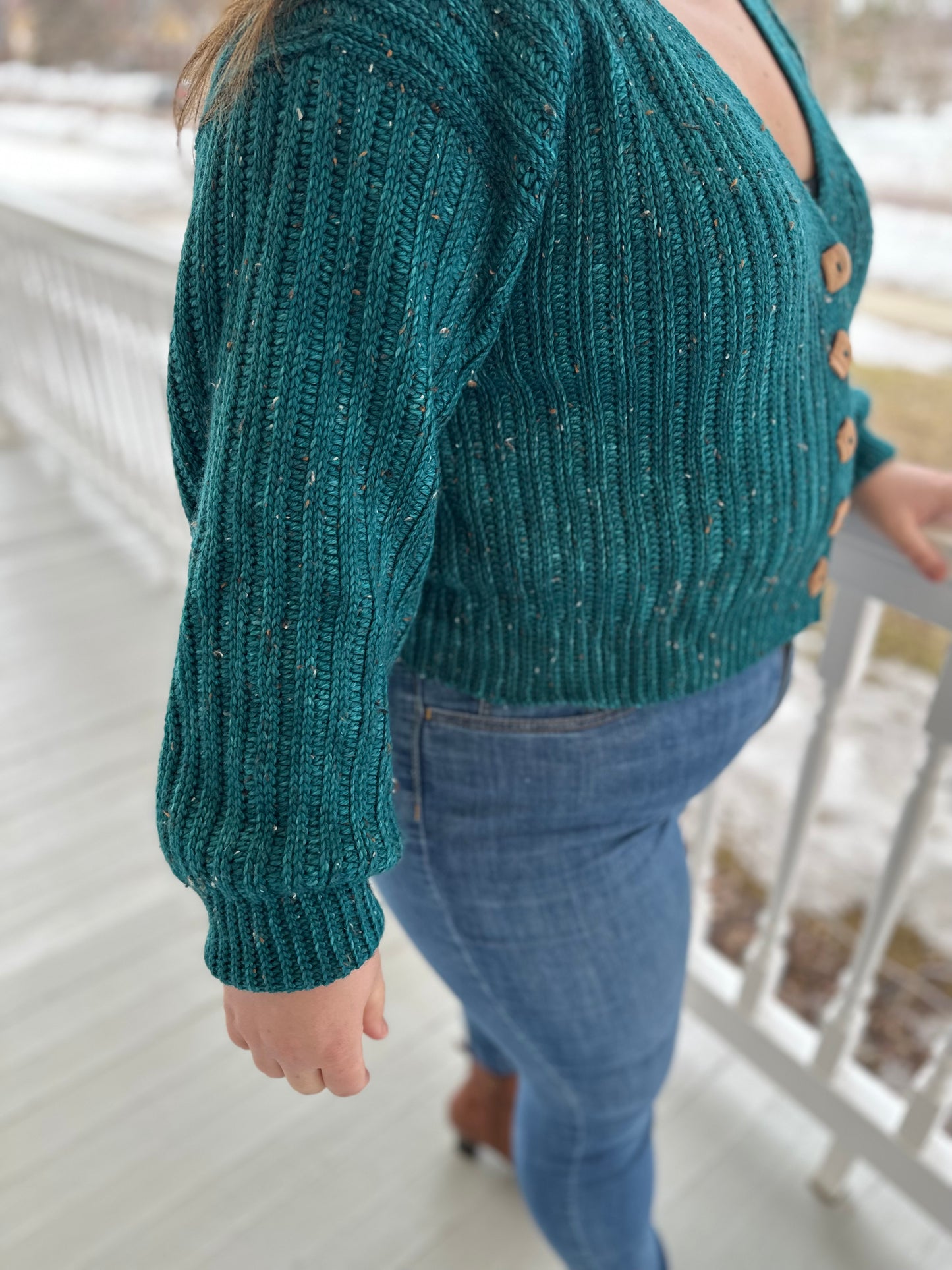 Silver Linings Cardigan - Crochet Pattern PDF